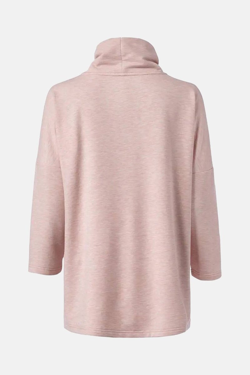 Tchibo سويت شيرت نسائي بأكمام طويلة، رمادي، - Image 3