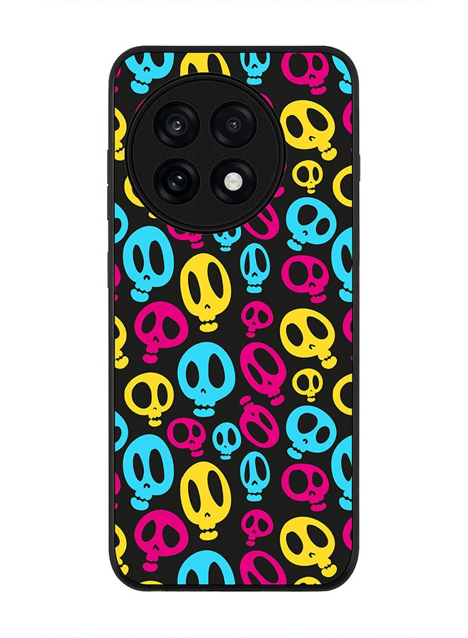 Stylizedd For OnePlus 13R / Ace 5 Pro Case,Slim fit Camera Protection, Shockproof Thin Phone cover  - Crazy Skulls