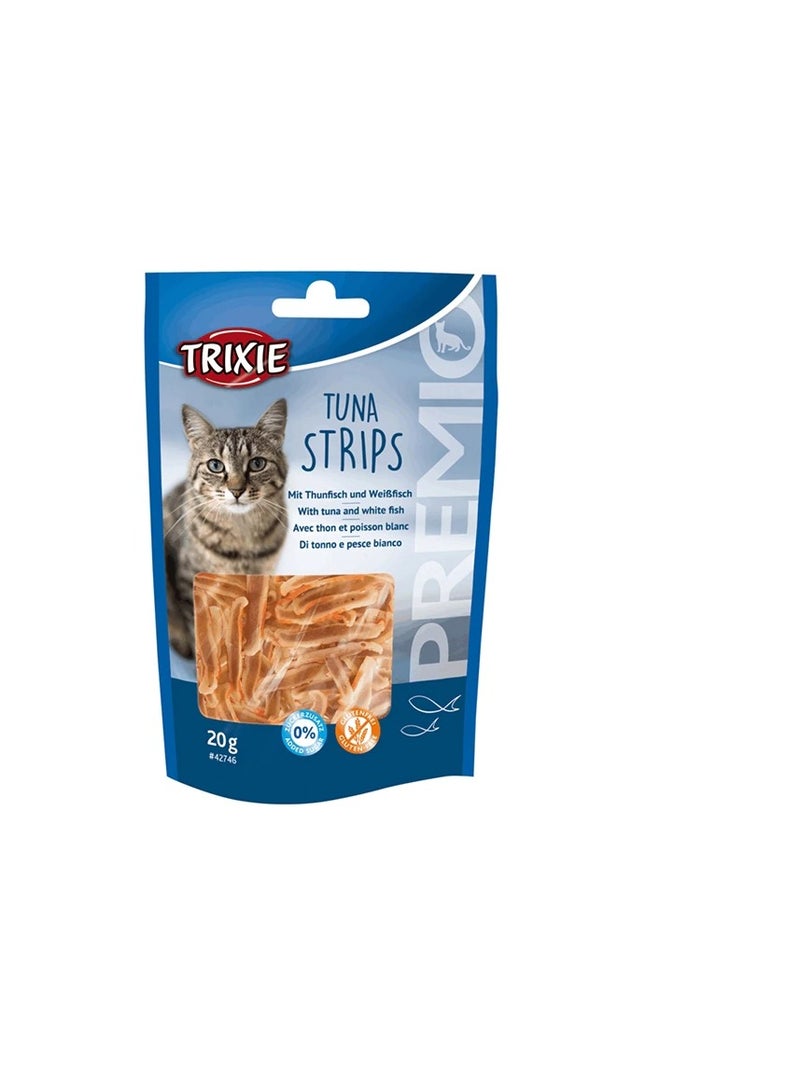 Trixie Premio Tuna Strips Cat Treats - Image 1