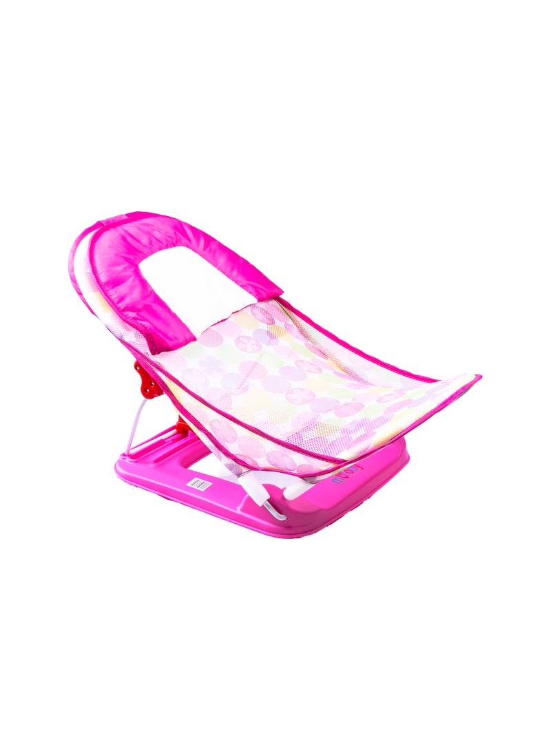 مولودي كرسي استحمام للأطفال القابل للتعديل – كرسي استحمام غير قابل للانزلاق للرضع لتجربة استحمام آمنة ومريحة (0-12 شهرًا)، مثالي للاستخدام في المنزل والسفر - Image 1