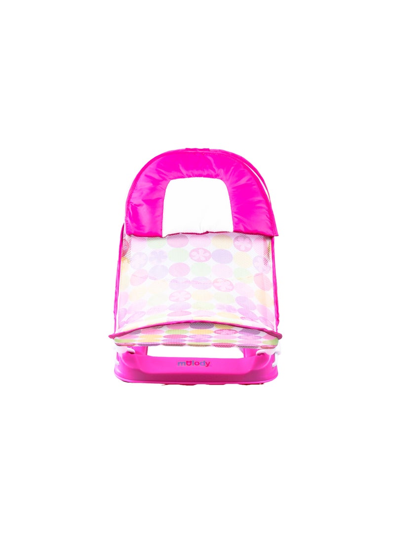 مولودي كرسي استحمام للأطفال القابل للتعديل – كرسي استحمام غير قابل للانزلاق للرضع لتجربة استحمام آمنة ومريحة (0-12 شهرًا)، مثالي للاستخدام في المنزل والسفر - Image 2