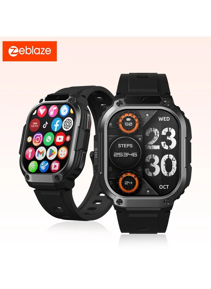 Zeblaze Original Zeblaze Thor SQ Smart Watch 4G LTE Android OS Quad Core Smartwatch 2GB 16GB Front Camera Support Nano Sim WIFI GPS  - Image 2