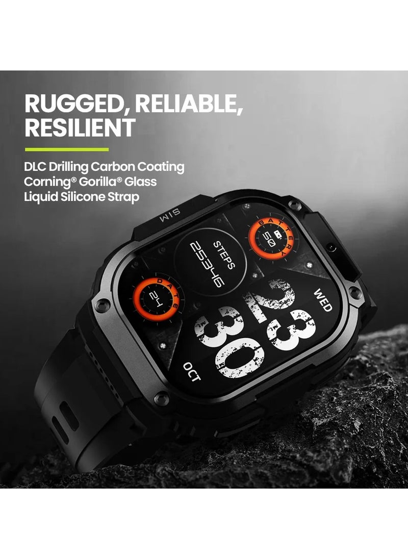 Zeblaze Original Zeblaze Thor SQ Smart Watch 4G LTE Android OS Quad Core Smartwatch 2GB 16GB Front Camera Support Nano Sim WIFI GPS  - Image 3