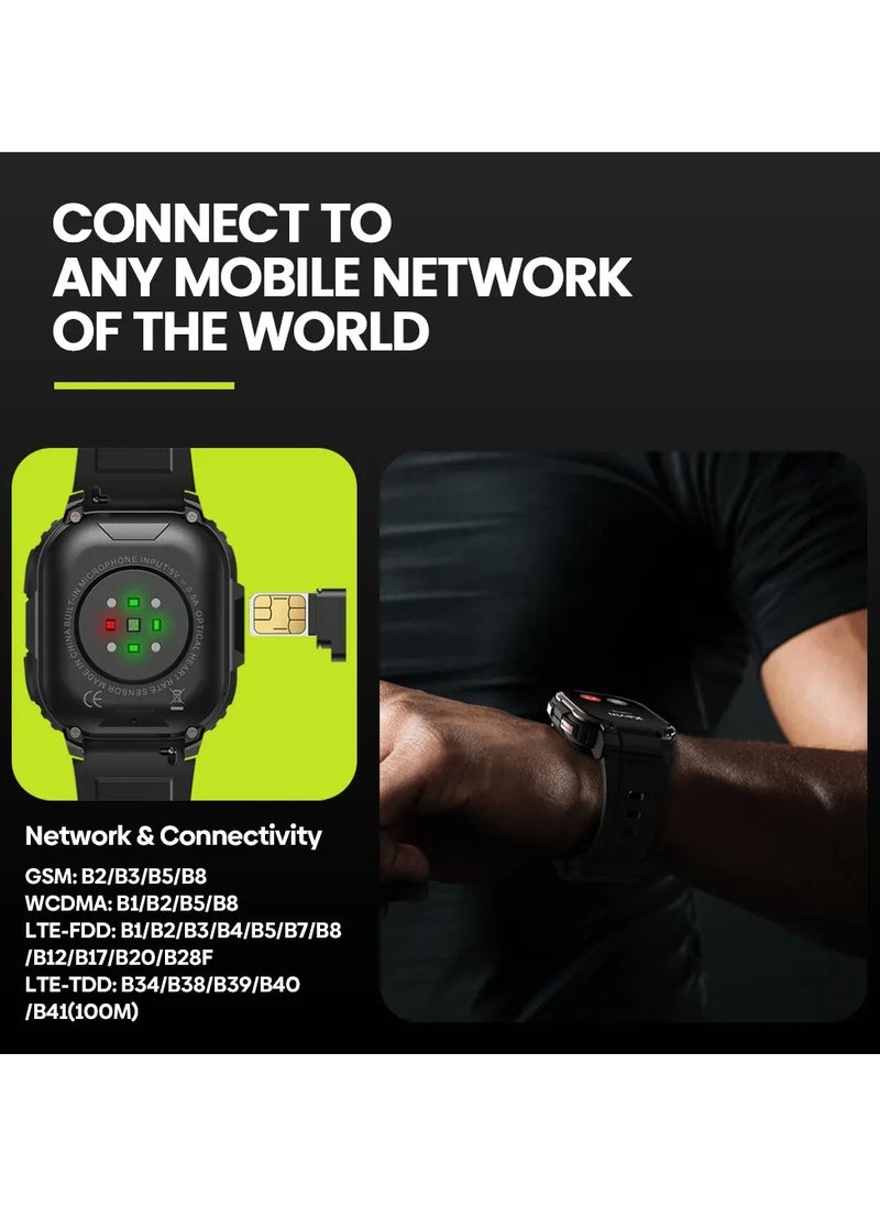 Zeblaze Original Zeblaze Thor SQ Smart Watch 4G LTE Android OS Quad Core Smartwatch 2GB 16GB Front Camera Support Nano Sim WIFI GPS  - Image 4