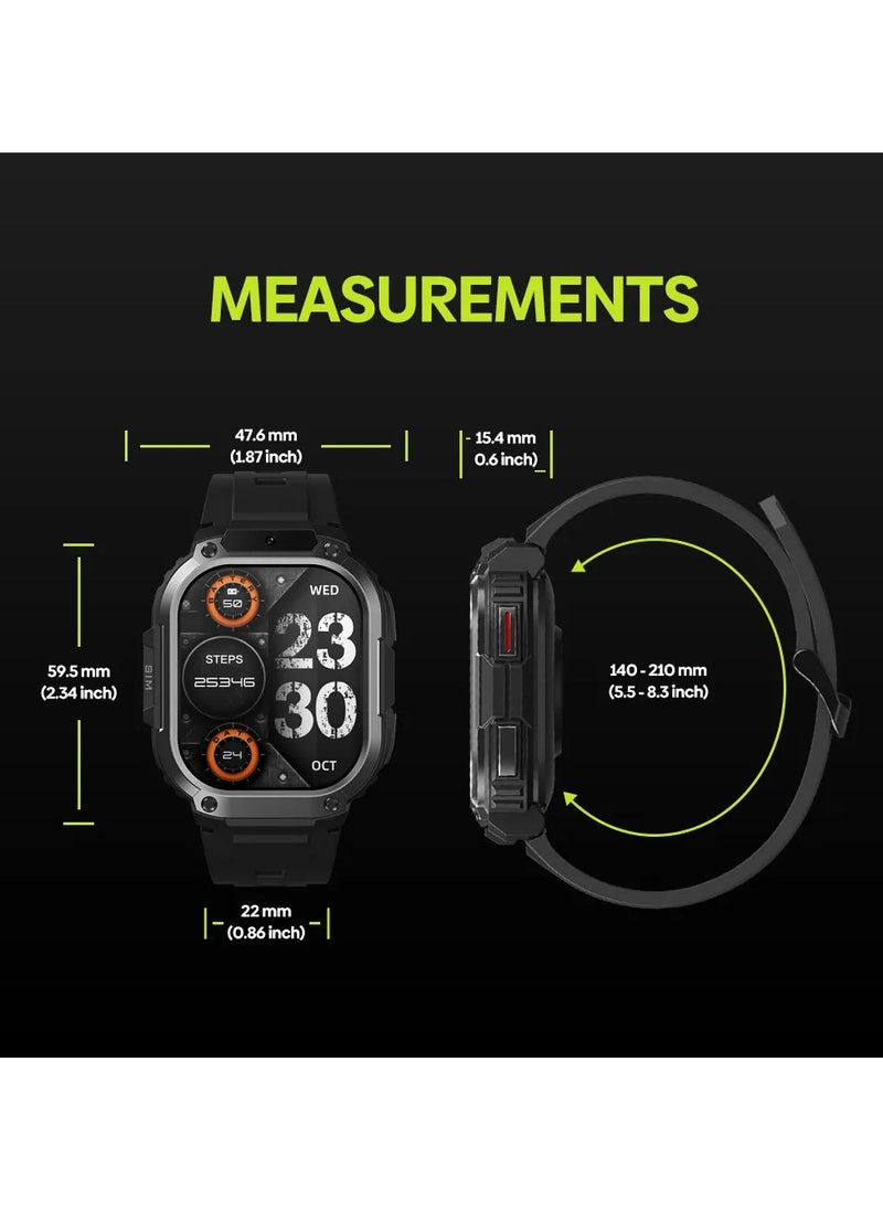 Zeblaze - Original Zeblaze Thor SQ Smart Watch 4G LTE Android OS Quad Core Smartwatch 2GB 16GB Front Camera Support Nano Sim WIFI GPS - Image 1