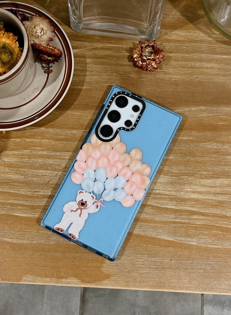 Casetify Samsung Galaxy S23 Ultra 'Balloon Bear' Sky Adventure Case - Image 2