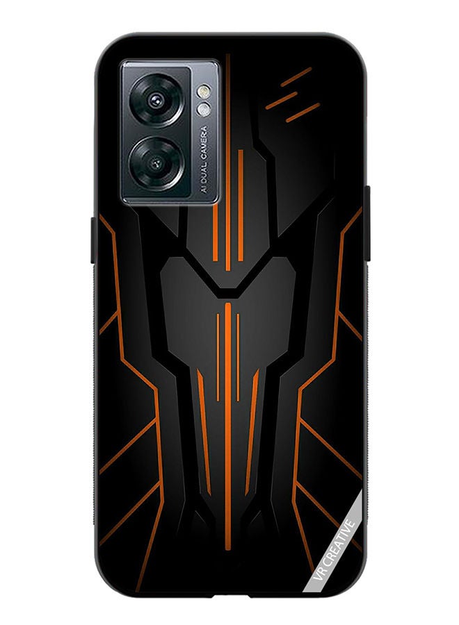 VR CREATIVE Protective Case Cover For OnePlus Nord N300 Black Sark Design Multicolour - Image 1