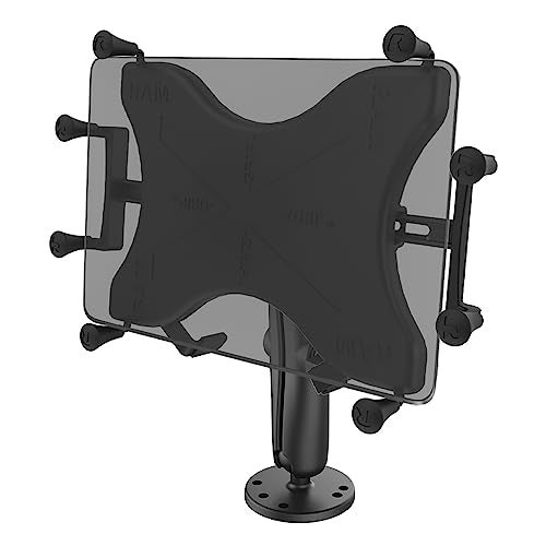 RAM Mounts X-Grip Drill-Down Double Ball Mount for 9"-11" Tablets RAM-B-101-C-UN9U with Long Arm - Image 1