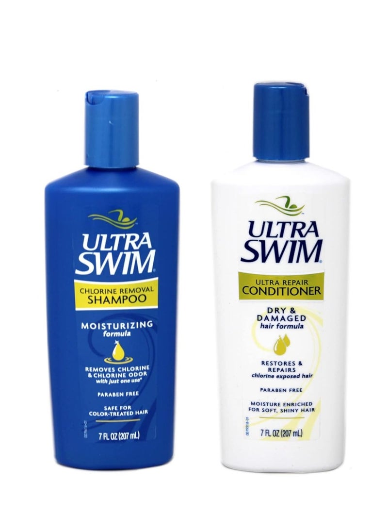 UltraSwim UltraSwim Dynamic Duo Repair Shampoo and Conditioner, 7 Fluid Ounce Each 