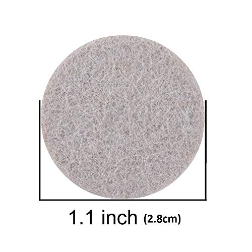 Toytle Furniture Felt Pads - Self-Stick Floor Protectors for Furniture Legs, Heavy Duty, Scratch Guard, Noise Reduction, 22 Pack, Light Brown - Image 2