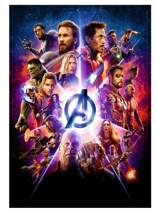 Techgifti Superheroes Movies Avengers Endgame Wall Posters for Bedroom, Kids Room, Living Room, Office, CAF� (Size - 30 Cm X 45 Cm) - Image 1