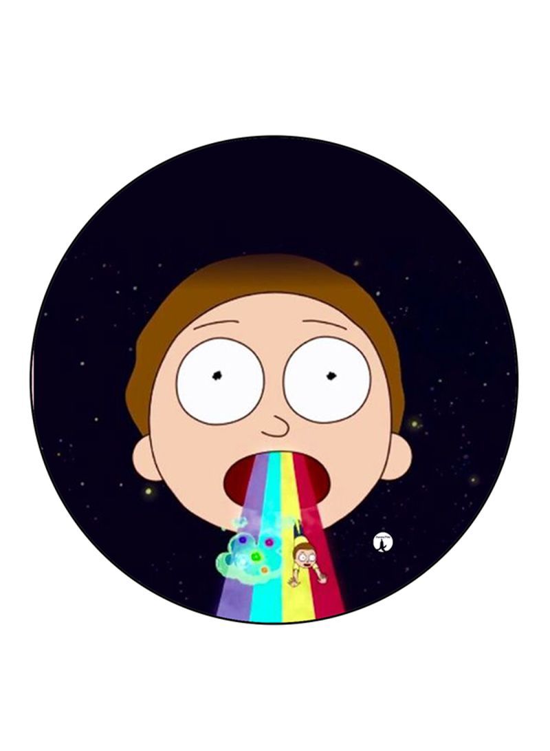 RKN Rick And Morty Printed Mouse Pad  Multicolour