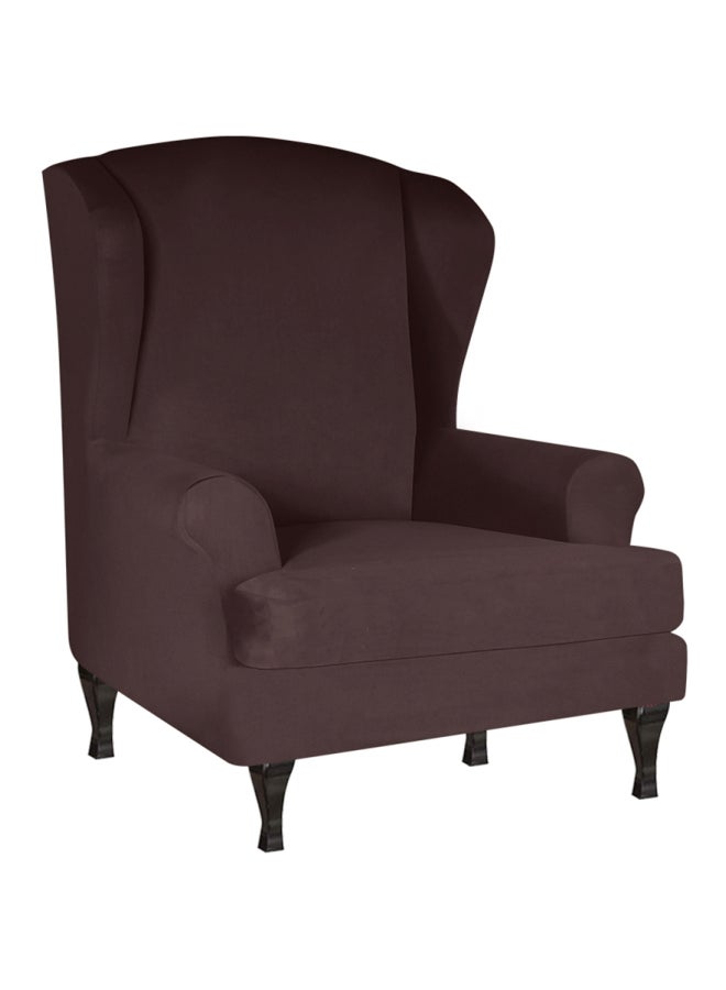 نيبمينينت Single Seater Sofa Slip Cover Coffee 28x28x8centimeter - Image 1
