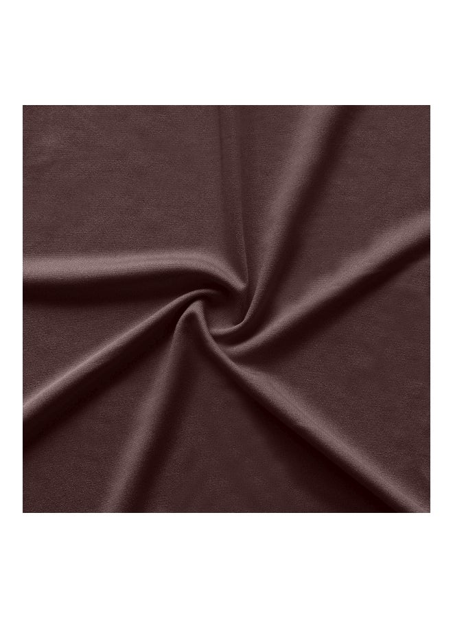 نيبمينينت Single Seater Sofa Slip Cover Coffee 28x28x8centimeter - Image 4