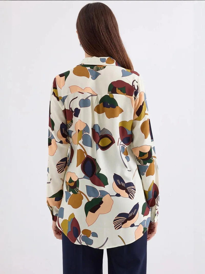 BIG DART BDART Patterned Long Sleeve Shirt