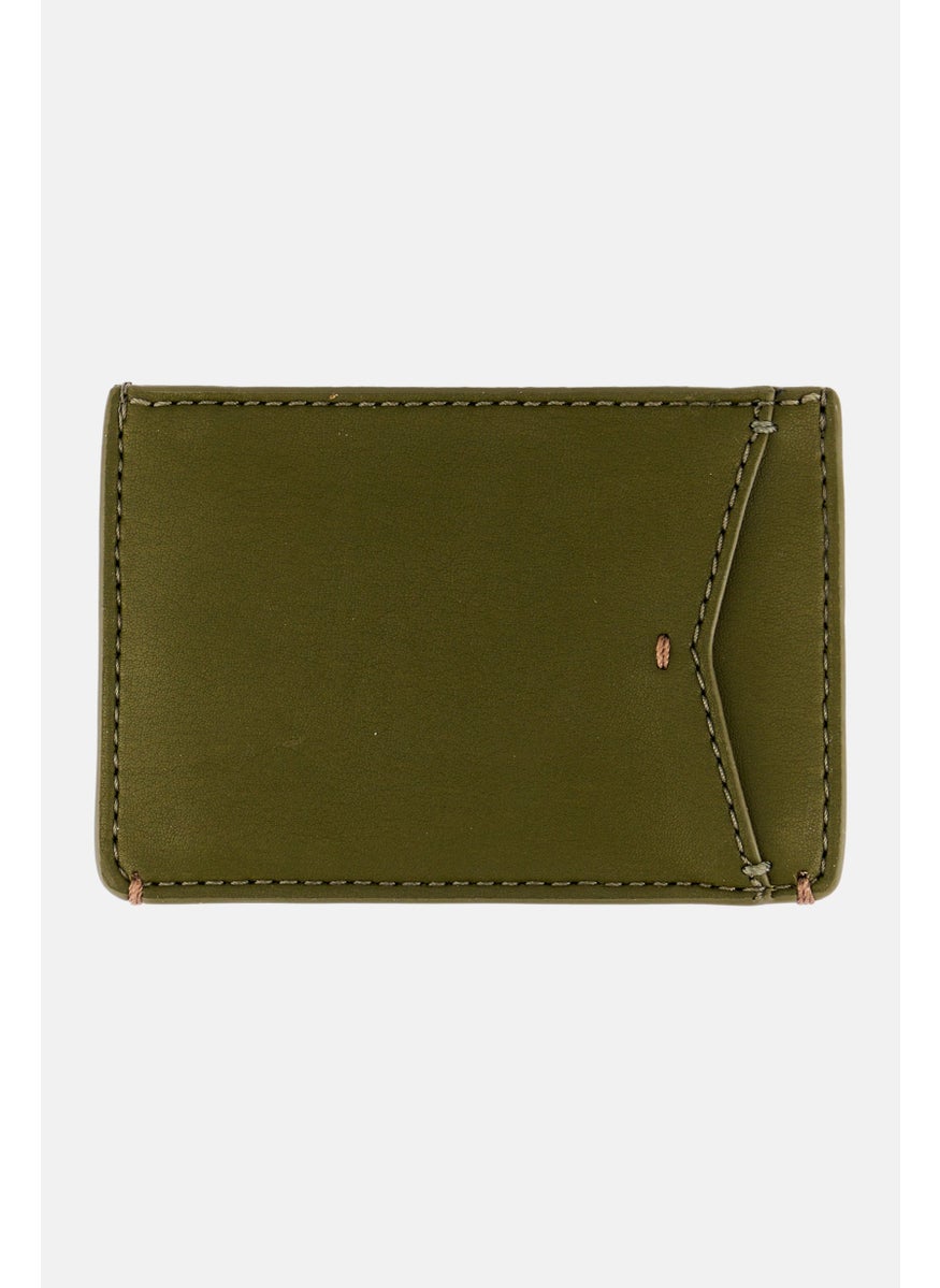 FOSSIL Men Brand Logo Card Case 7 H x 10 L x 1 W cm, Olive  - Image 2