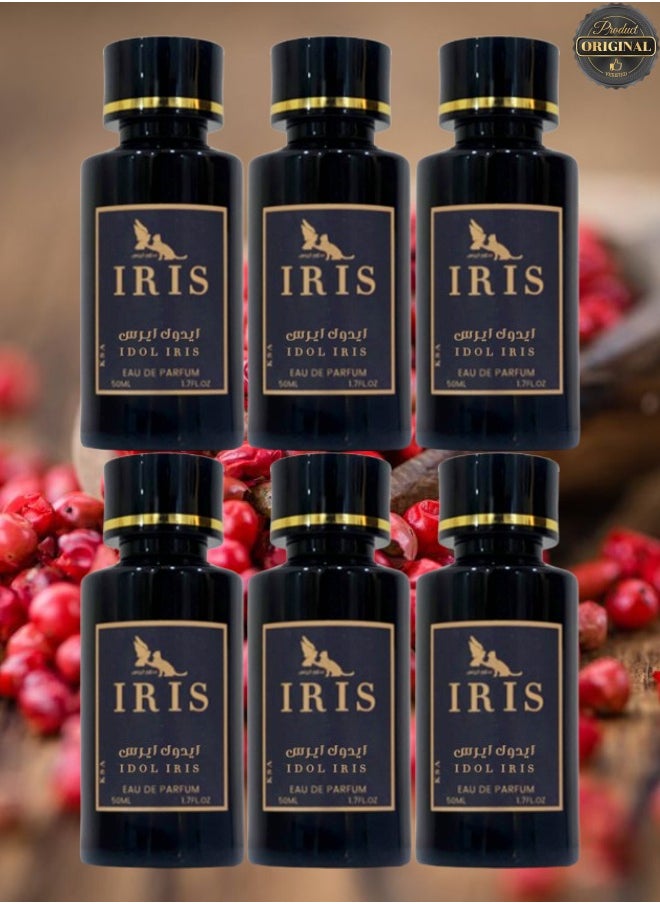 IRIS 6 Pieces Idol Iris Perfume 50ML  - Image 1