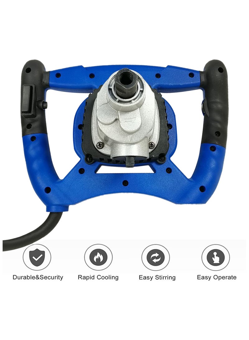 Winner WINNER 1400W Electric Paint Mixer Drill Machine With  120 mm Paddle Size M14 Spindle Thread 2 Speed 450/750rpm for Mixing Cement Paint EM1400 - Image 5