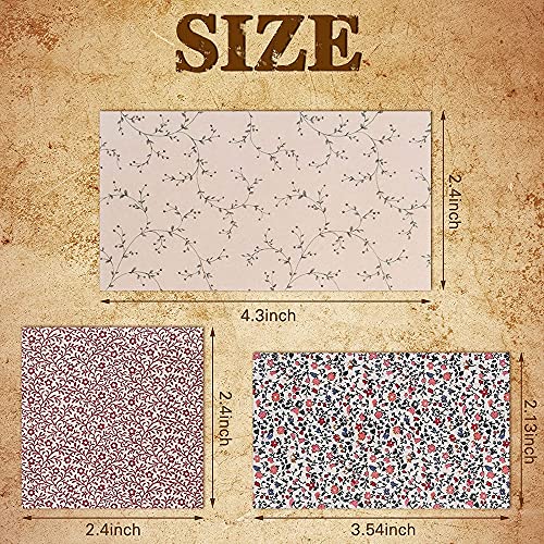 HASTHIP® 360 Sheets Vintage Scrapbook Paper Supplies DIY Journaling Supplies for Writing Drawing Scrapbook Materials for Craft Travel Journal 6 Sets - Image 3