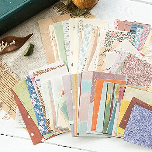 HASTHIP® 360 Sheets Vintage Scrapbook Paper Supplies DIY Journaling Supplies for Writing Drawing Scrapbook Materials for Craft Travel Journal 6 Sets - Image 4