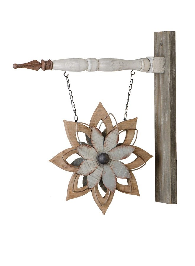 كي&كي إنتيريورز لوحة تعليق خشبية بديلة مزخرفة على شكل سهم من K&K Interiors - 13648A - Image 1