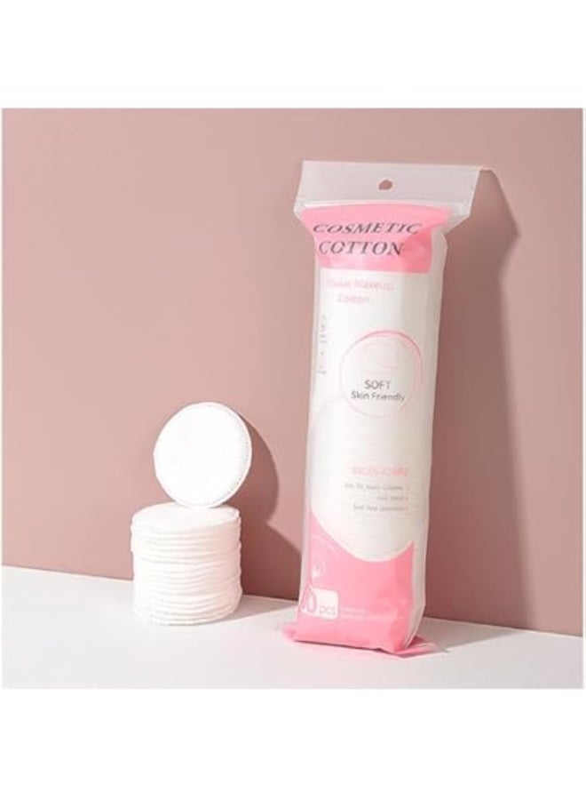 وسادات قطنية، مزيل مكياج متعدد الاغراض، عبوة من 100 قطعة - Image 2