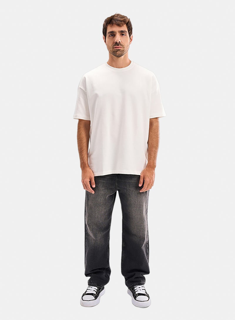 bowline Off White Basic Oversized T-shirt - Image 1