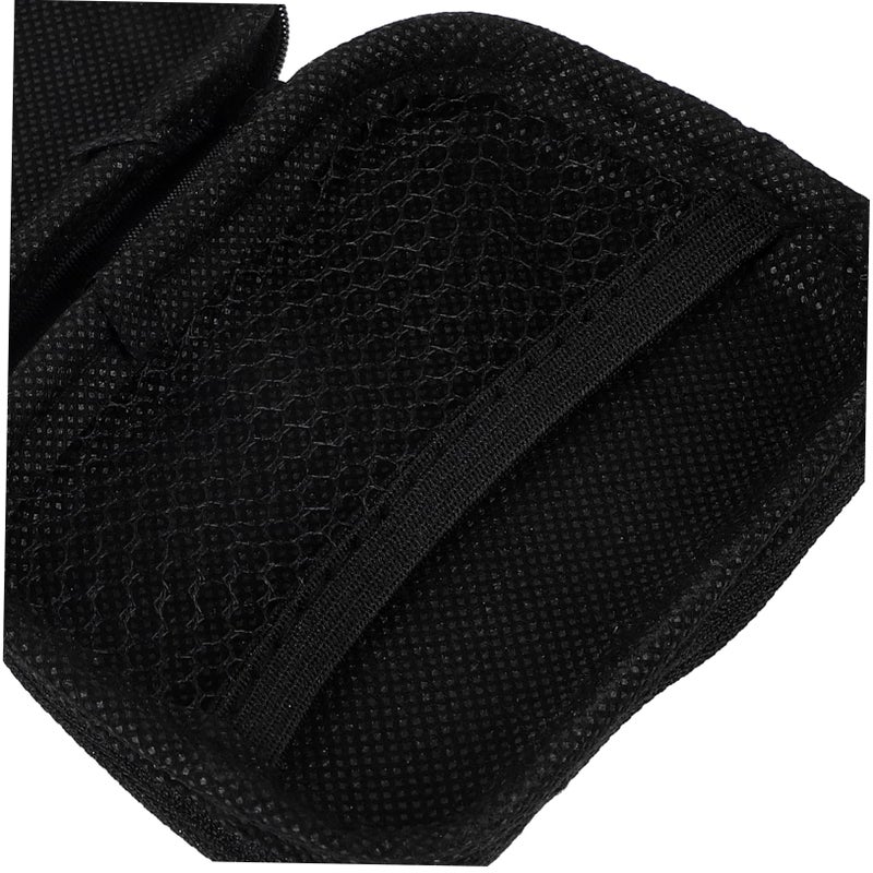 2pcs Black Portable Storage Case Travel Organizer Pouch For Cables And Accessories - Image 4