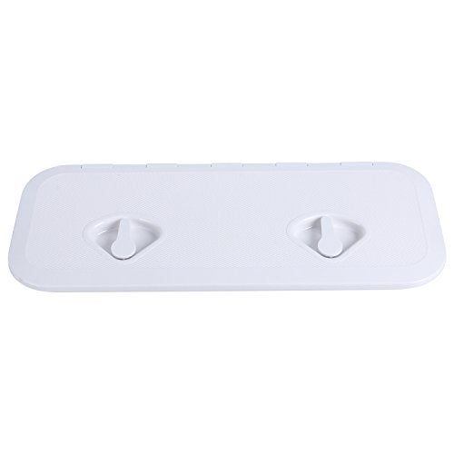 Amarine Made Boat Hatch Access Hatch and Lid Marine Grade 24" x 9-5/8" for Marine Caravan RV-White - Image 2