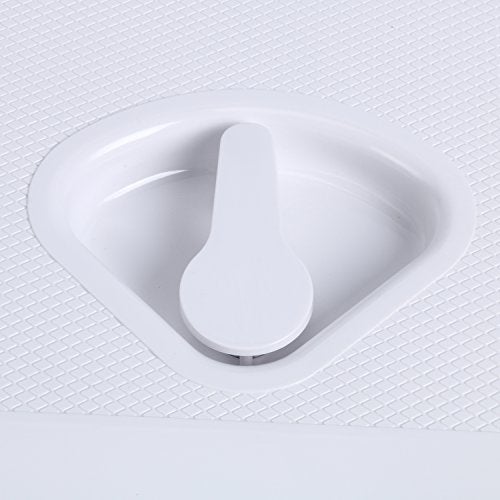 Amarine Made Boat Hatch Access Hatch and Lid Marine Grade 24" x 9-5/8" for Marine Caravan RV-White - Image 3