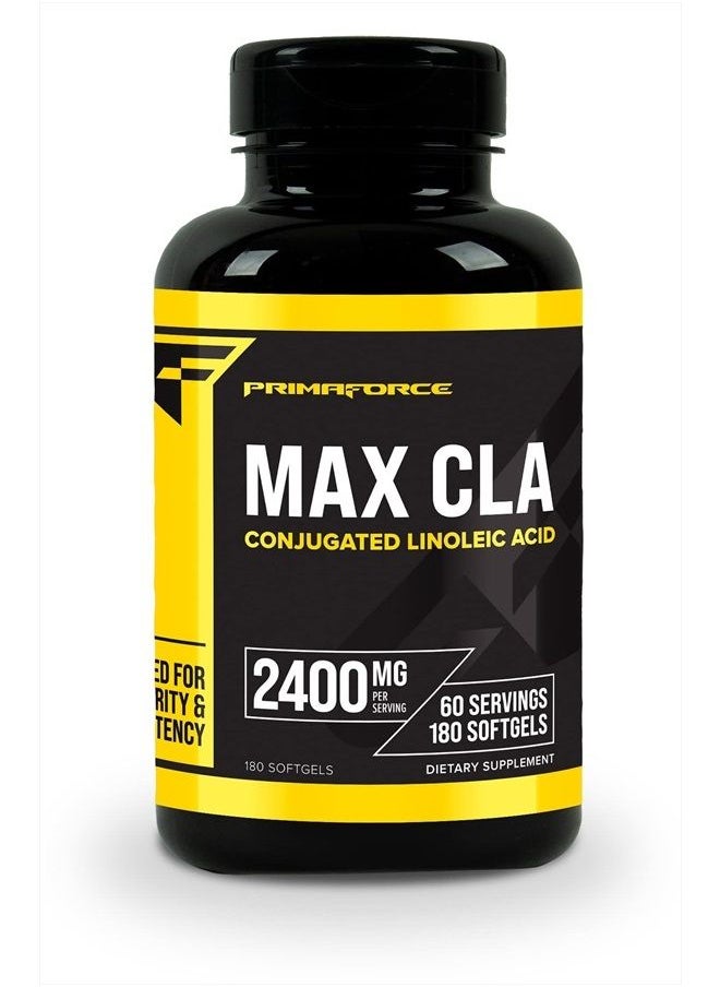 Primaforce CLA 2400 mg per Serving (180 softgels) Weight Management Supplement for Men and Women, Non-Stimulating, Non-GMO & Gluten Free  - Image 1