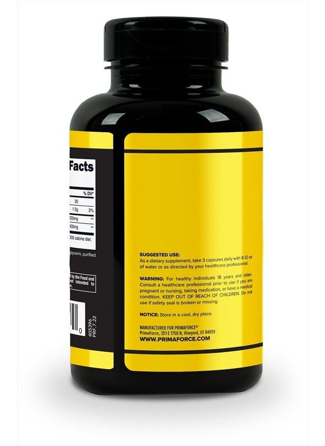 Primaforce CLA 2400 mg per Serving (180 softgels) Weight Management Supplement for Men and Women, Non-Stimulating, Non-GMO & Gluten Free  - Image 3