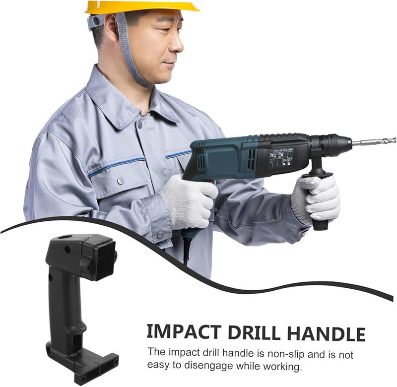 Adjustable Electric Hammer Side Handle Durable Plastic Grip For Easy Installation - Image 3
