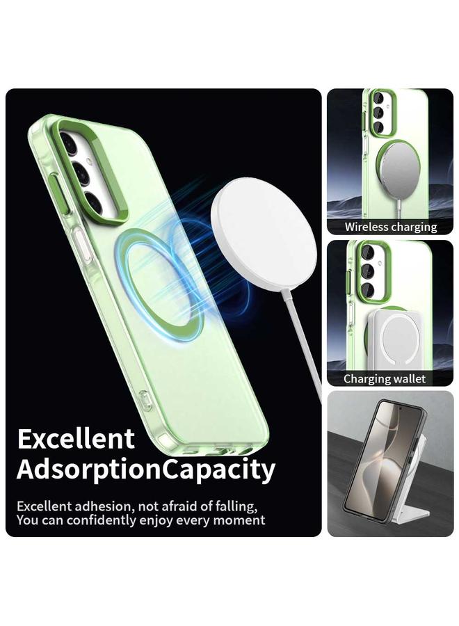 S-TOP Case For Samsung Galaxy A25 5G Candy Magsafe PC Hybrid TPU Phone Case - Image 3