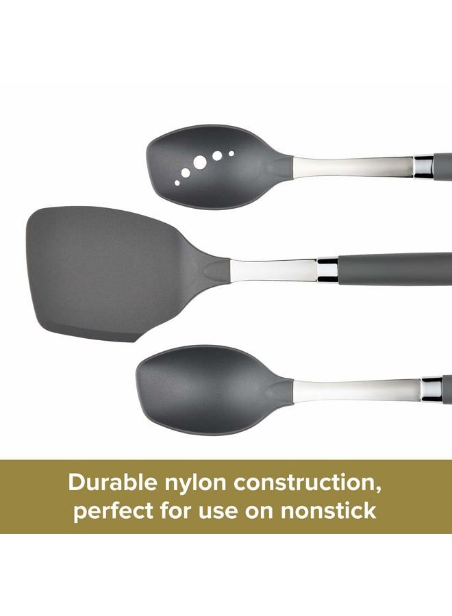 Anolon SureGrip Stainless Steel Meat Fork/Kitchen Tool, 13.25 Inch, Gray,46288 - Image 5