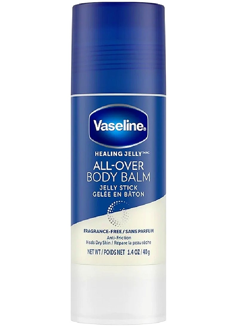 فازلين جيل فازلين للعناية، لجميع أنحاء الجسم، بلسم الجسم، عصا الجيل، 40 جرام / 1.4 أونصة