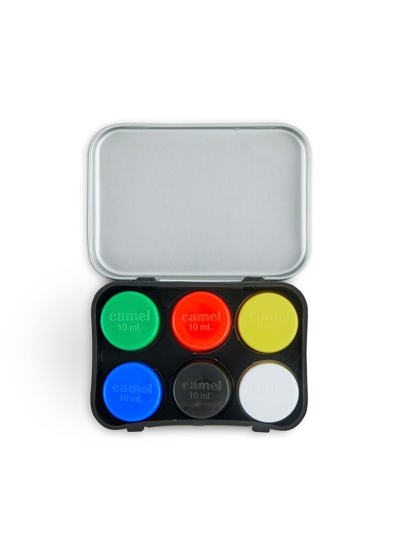camel Camel Student Poster Color-10Ml Each,6 Shades,Assorted  - Image 2
