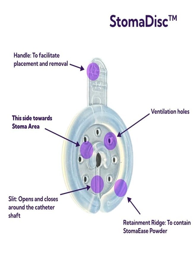 EnClean StomaDisc(TM) Retainer Disc for the StomaEase Powder. (14FR) - Image 3