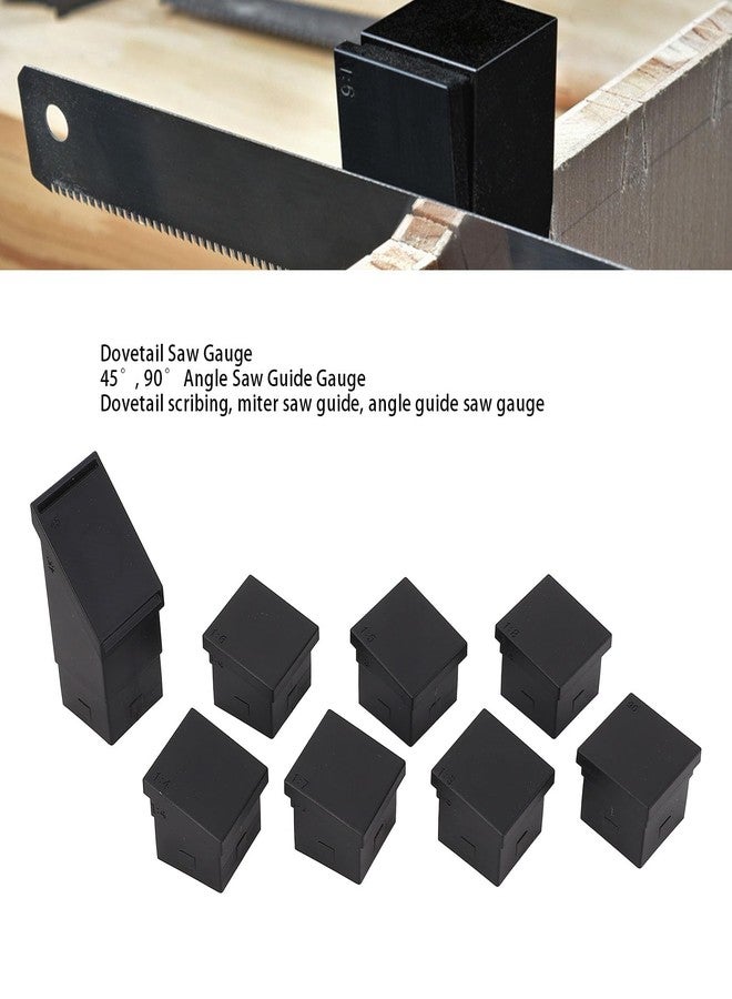 Jectse Miter Dovetail Rail Saw Ruler with Magnetic Accuracy, Double Sided Design, Essential Woodworking Tool for Cuts, Miter, Dovetail Rail Saw Ruler, Cutting Ruler - Image 4