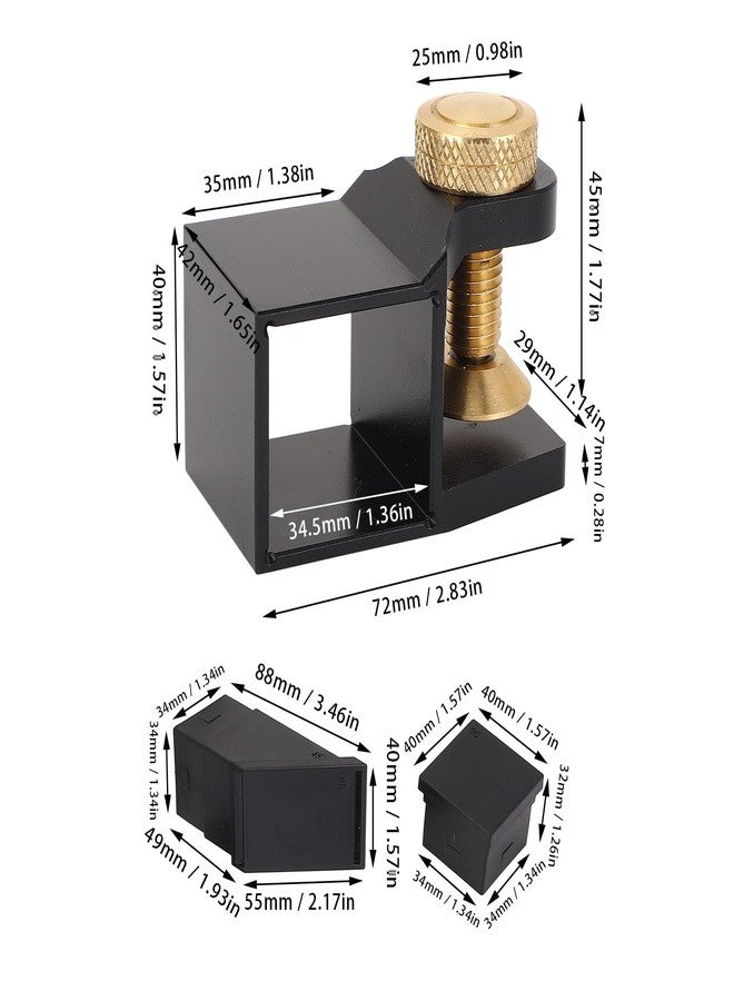 Jectse Miter Dovetail Rail Saw Ruler with Magnetic Accuracy, Double Sided Design, Essential Woodworking Tool for Cuts, Miter, Dovetail Rail Saw Ruler, Cutting Ruler - Image 3