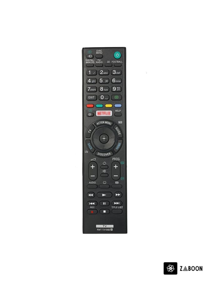 Zaboon Smart Replacement Remote Control Black