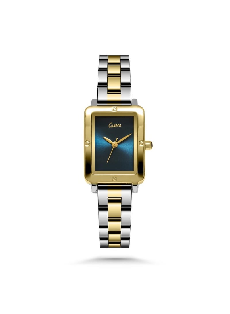 كاتيرا ساعة نسائية راقية ستيل ضد الماء عصرية و حديثة وبجودة عالية