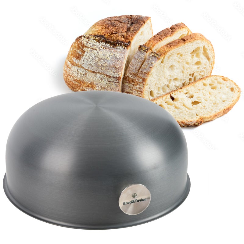 Brod & Taylor Ultralight Baking Shell for Sourdough Bread (Boule) â€“ No Preheating Needed for Crispy Crust and Even Baking - Image 1