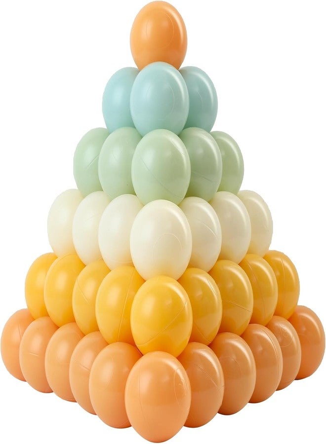 FHRILEK 50-Piece Ball Pit Balls, 2.2 Inch ASTM Standard Crushproof Play Balls, BPA Lead Phthalate Free, Portable Quiet Balls for Travel, Indoor Play & Party Decor - Image 1
