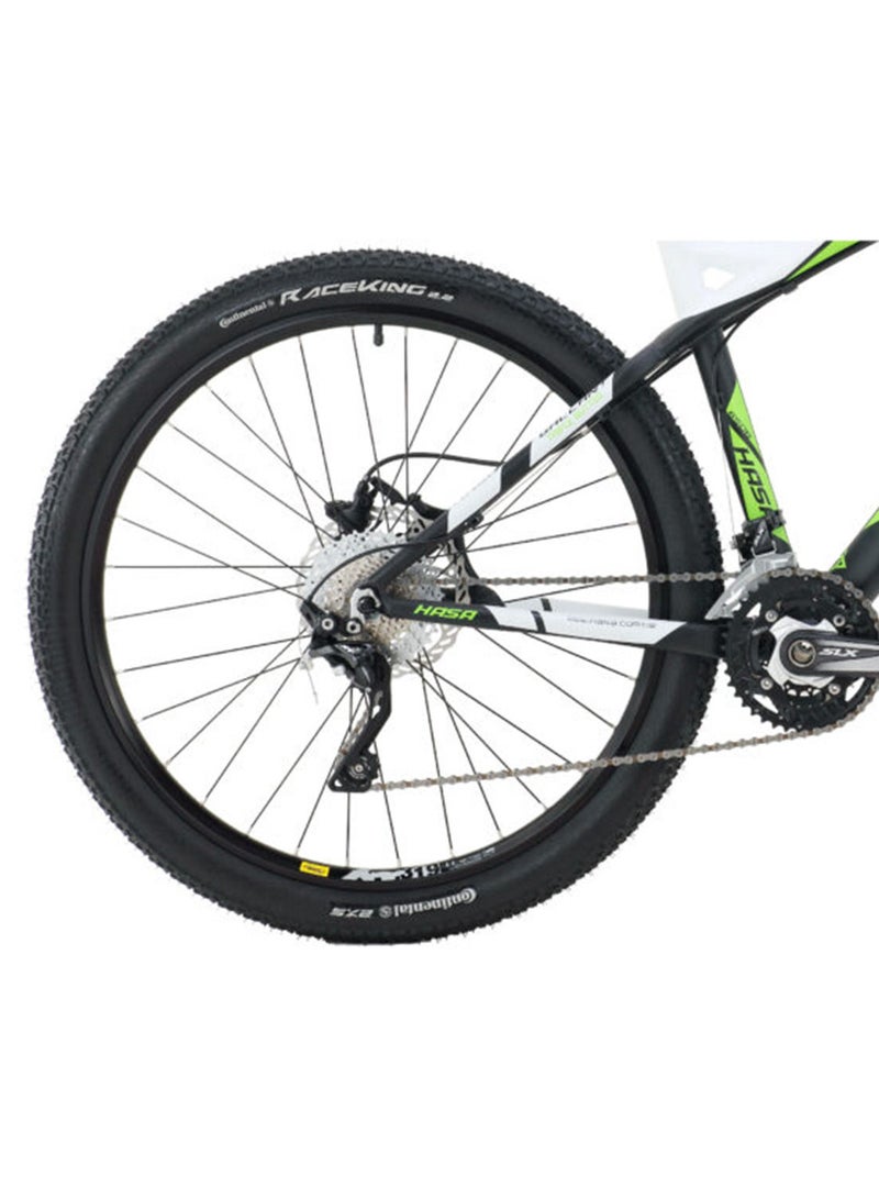 HASA Gallant 9.0 27.5 Inch Tire - Black/Green - Image 2