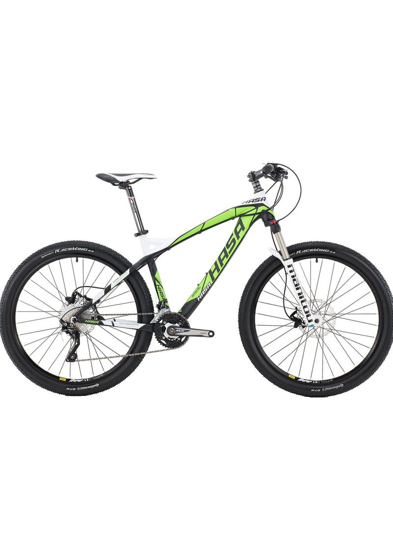 HASA Gallant 9.0 27.5 Inch Tire - Black/Green - Image 1