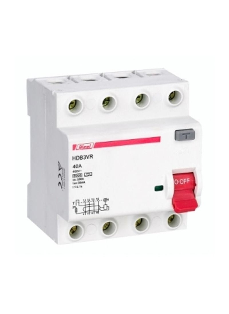 Himel Himel 63A 4P 30MA Earth Leakage Circuit Breaker  HDB3VR463SC  - Image 3