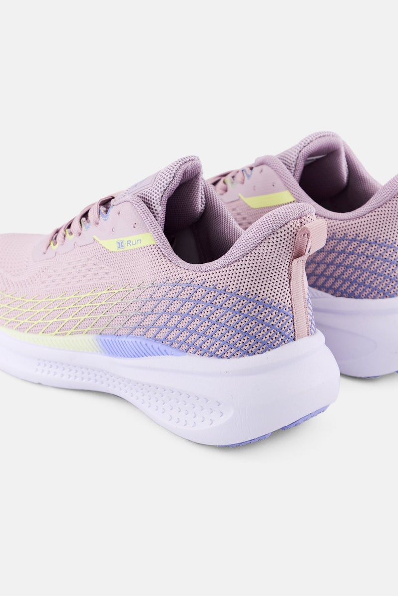 RBX Women Lace Up Running Shoes, Light Mauve - Image 2