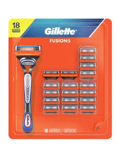 Gillette 18-Piece Fusion5 Power Men's Razor Blades Refill  - Image 1