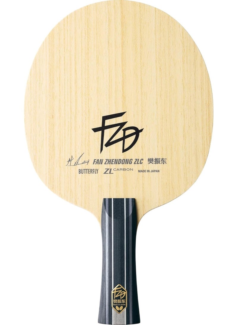 باترفلاي مضرب تنس طاولة احترافي Butterfly Zhendong ZLC بمقبض FL صُنع في اليابان - Image 5